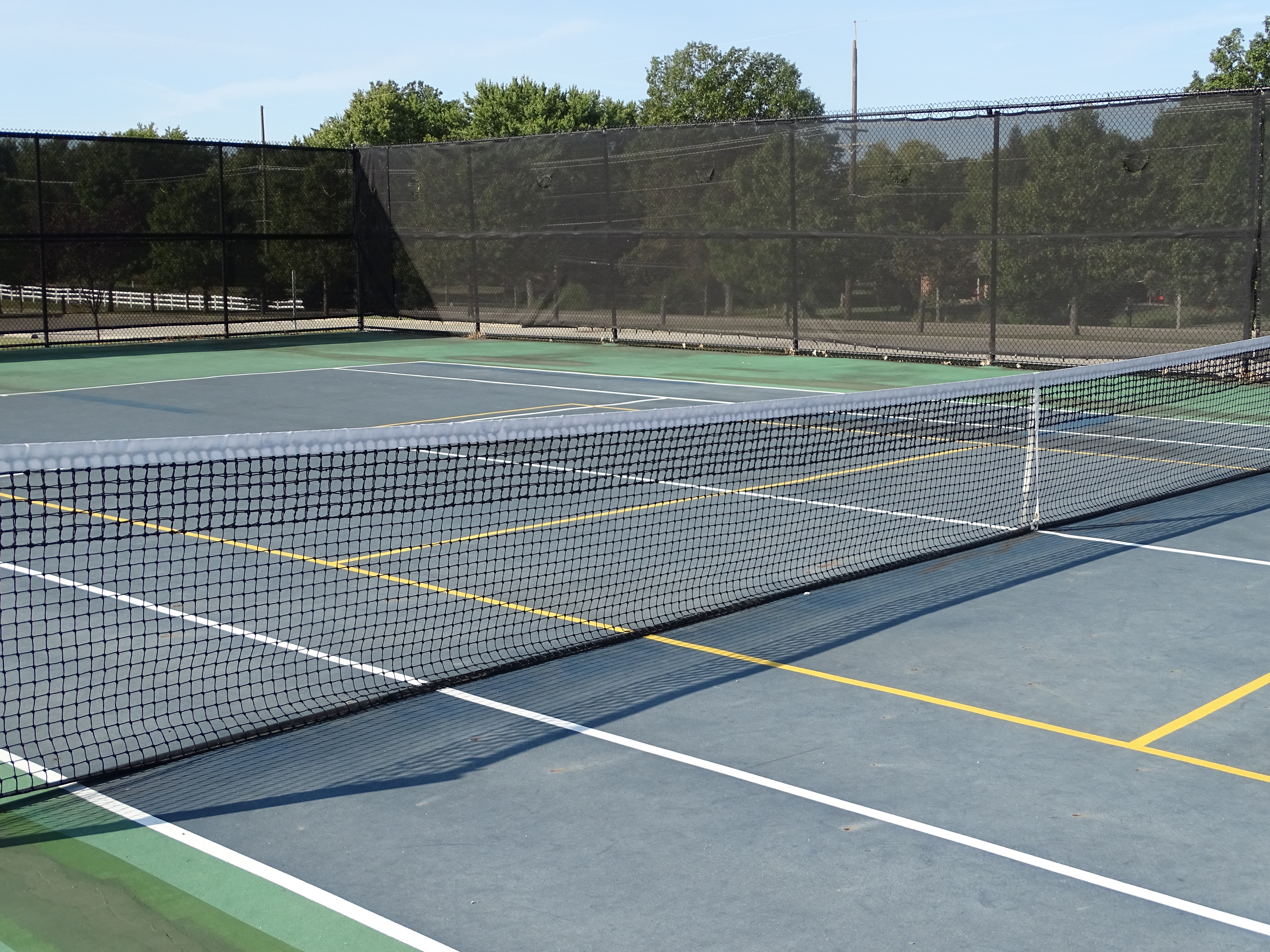 Tennis Court at Fleckenstein Park